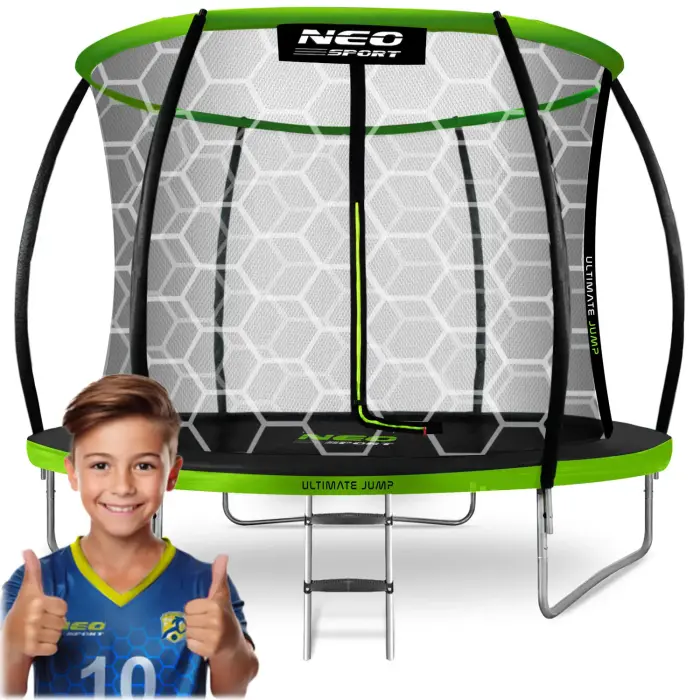 Neo-Sport 10ft/312cm profileeritud aiatrampliin sisevõrguga