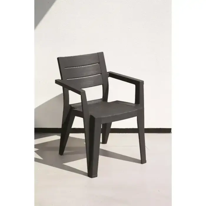 Dārza krēsls Julie pelēks Foto 6