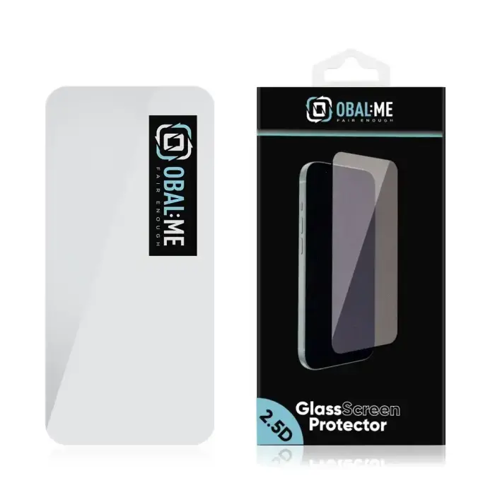 OBAL:ME 2.5D Glass Screen Protector for Motorola G87 Clear