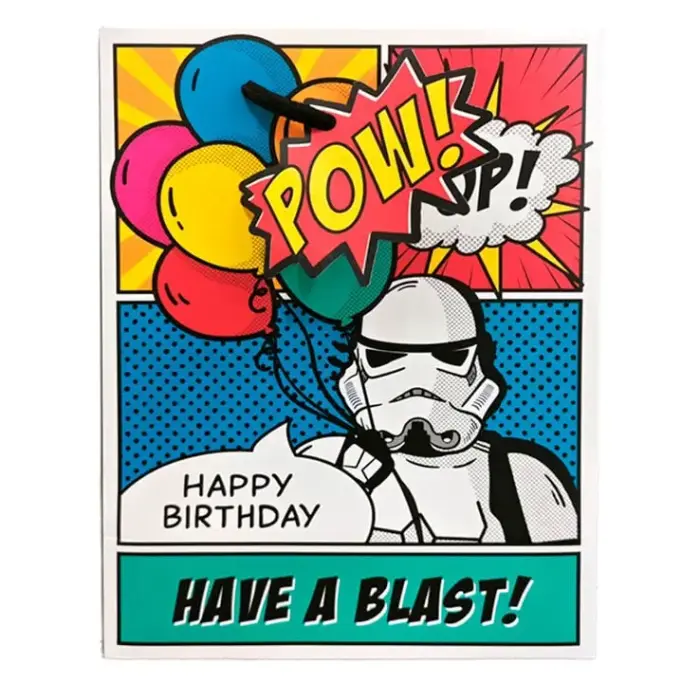 Star Wars The Original Stormtrooper Comic Strip assorted medium gift bag