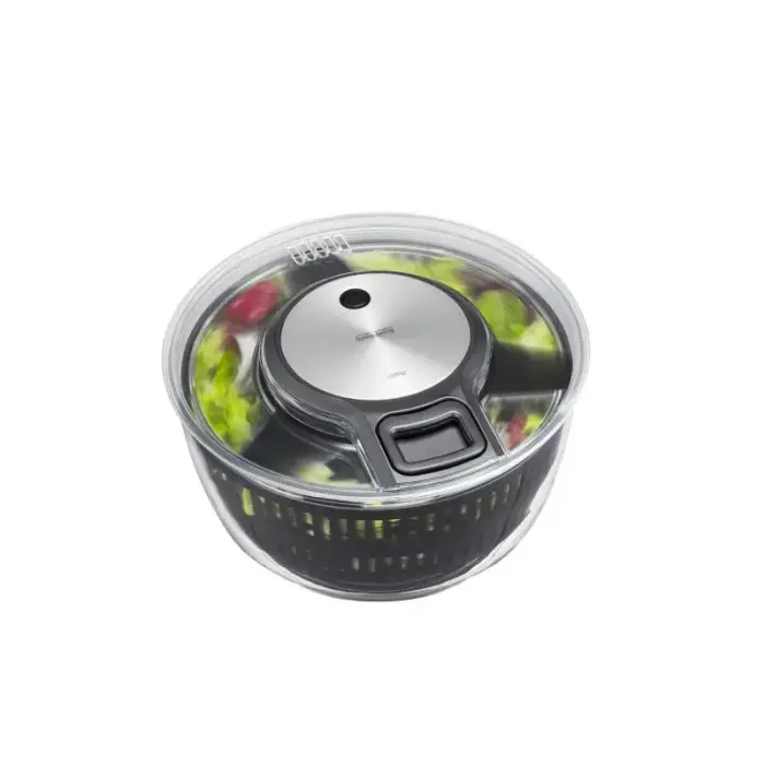 Salātu žāvētājs 5 l, caurspīdīgs GEFU SPEEDWING G-28150