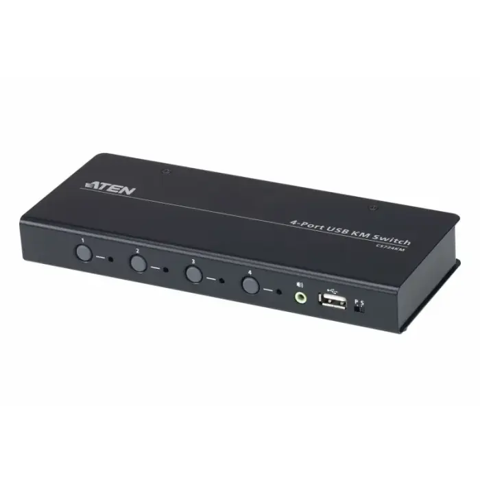ATEN CS724KM-AT KVM Switch Black