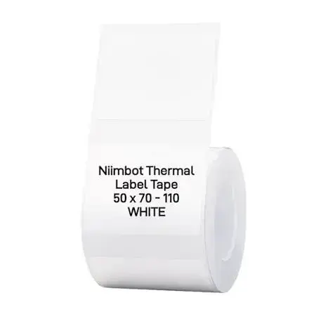 Niimbot T50*70-110 Thermal Stickers (White)