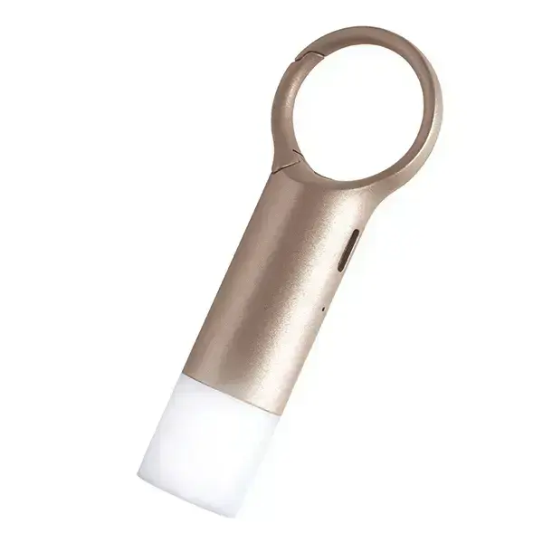 Lexon Nomaday Flash LED Keychain gold LL137D Foto 7