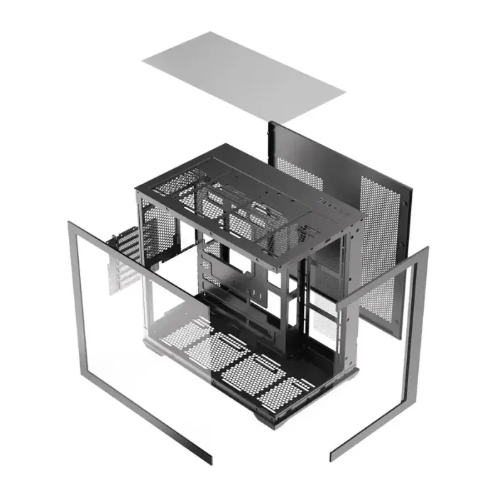 DarkFlash C280 computer case (black) + 7 fans Foto 13