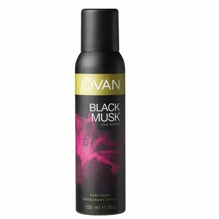 Jovan Black Musk Parfümeeritud Deodorant Sprei 150ml