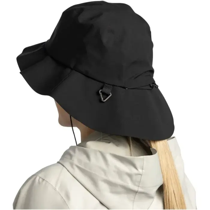 BUFF RAIN BOONEY HAT SOLID BLACK S/M   L/XL Cap with Visor - Rozmiar wariantu: S/M