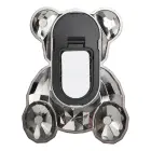 Telefonialus BEAR - kleebitav - must — Foto 4