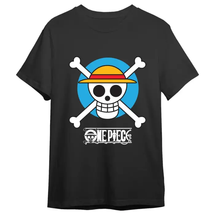 One Piece Футболка с черепом для взрослых