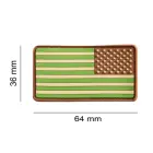 US Flag Rubber Patch – Reversed — Photo 2