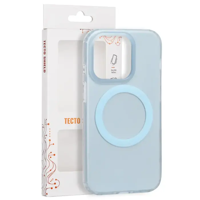 Tecto Shield Mistiq Mag vāks iPhone 14 Pro 6.1" zils