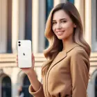 Crystal Glitter dėklas iPhone 11 Sidabrinis — Nuotrauka 4