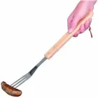 Grillhark 46cm puidust käepidemega — Foto 2