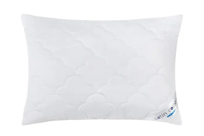Padi, satiin Cotton Piórex 50x70 cm, valge, hüpoallergeenne