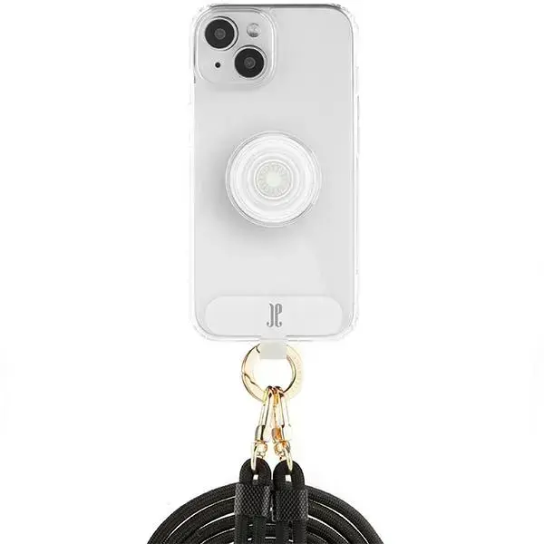 JE 3in1 PopGrip ümbris iPhone 15 6.1" läbipaistev