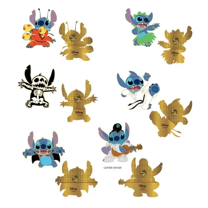 Loungefly Disney Stitch Mystery Blind Box Enamel Pin assorted