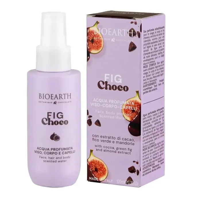 Bioearth, Fig Choco, Refreshing, Mist Spray, For Body, Face & Hair, 100 ml