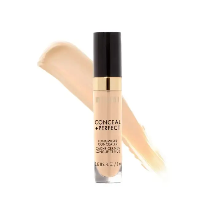 Milani, Conceal + Perfect, Long Wearing, Cream Concealer, 120, Light Vanilla, 5 g