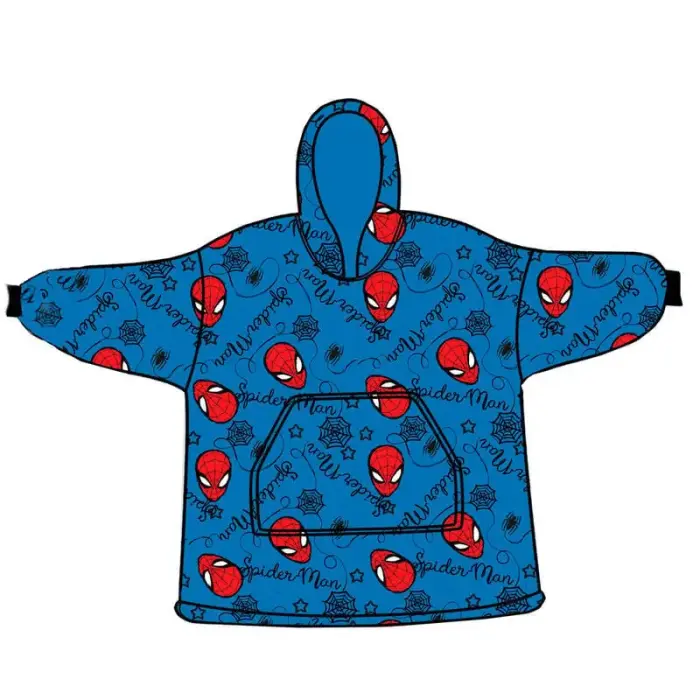 Marvel Spiderman oversize sweatshirt coat kids coral