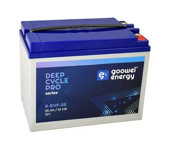 Backup VRLA GEL battery 12V/55Ah battery (6-EVF-55)