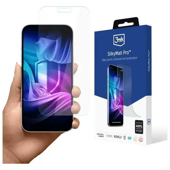 3mk Silky Matt Pro matēta aizsargplēve Apple iPhone