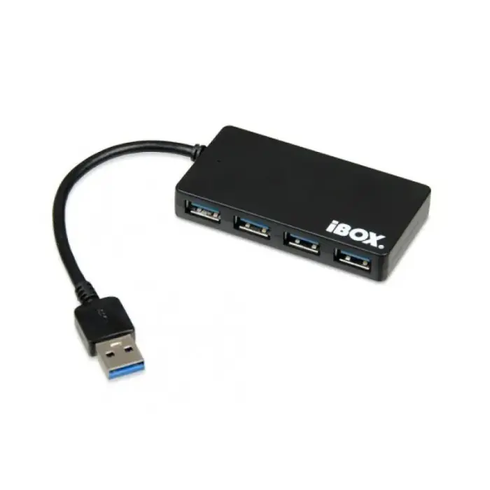 Hub IBOX USB 3.0 must 4 pordiga, slim IUH3F56