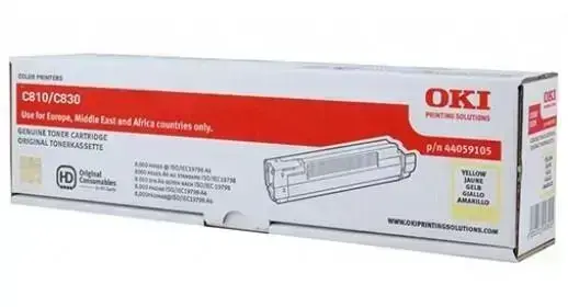 OKI Toner 44059105 Yellow Standard