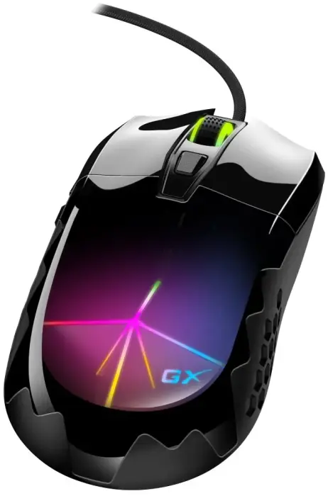 GENIUS GX GAMING Scorpion M715/ wired/ 3D RGB effekt/ 800-7200 dpi/ USB/ 6buttons/ black