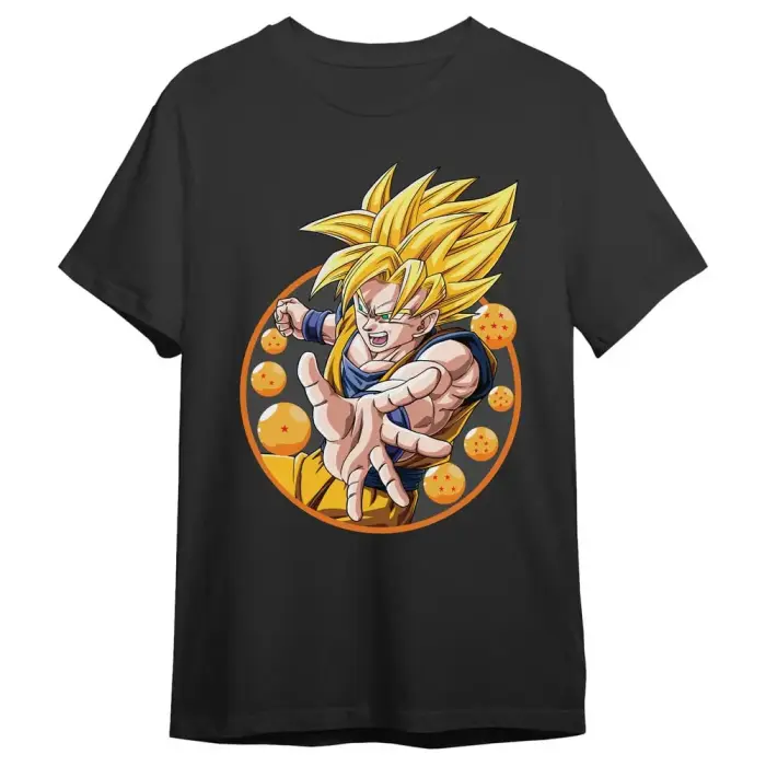 Dragon Ball Z Goku Super Saiyan pieaugušo t-krekls