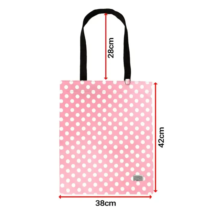 Shopping bag Wonder pattern 2 light pink polka-dot Photo