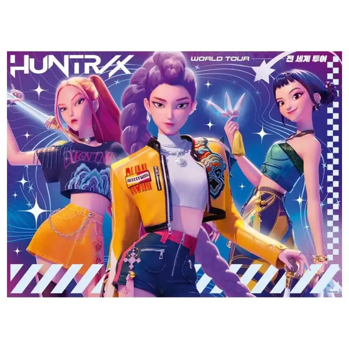 KPop Demon Hunters World Tour XXL puzzle – 150 tk