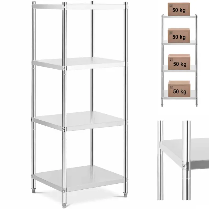 Royal Catering Roostevabast terasest hoiurest 70x60x180 cm, 200 kg