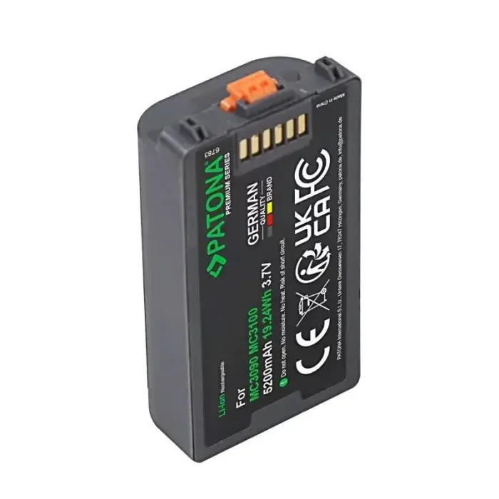 PATONA Premium Battery for Symbol MC3090, MC3100, 5200 mAh, 3.7 V