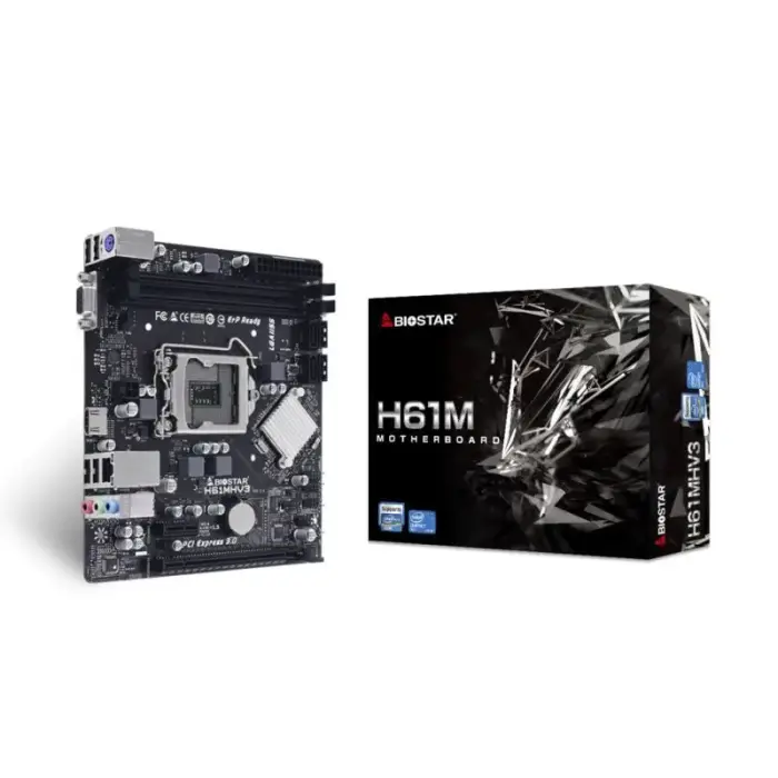 BIOSTAR H61MHV3 mātesplate