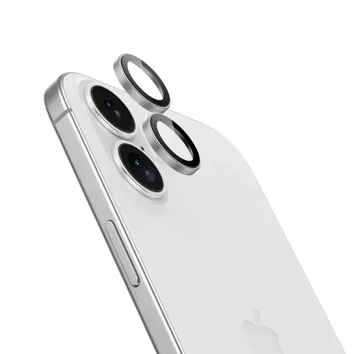 Benks Sapphire kameras lēcas aizsargs iPhone 17 (2 gab.) – Sudraba
