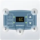 Автохолодильник Berdsen Icemax 29L – синий Фото num