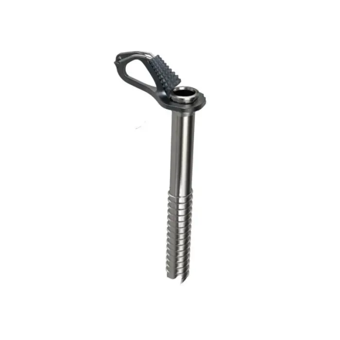 Blue Ice Aero Ice Screw 19 cm - grey