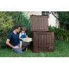 Deco Composter With Base 340L brown Photo
