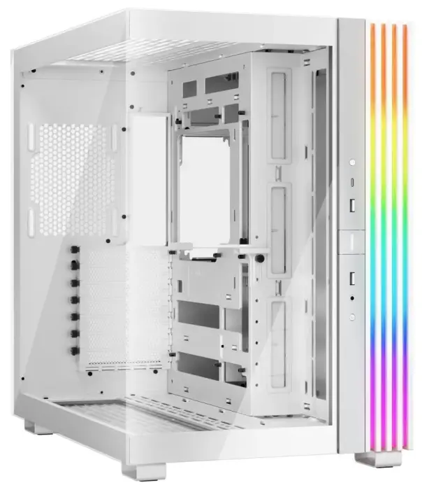 Be quiet! PC Case LIGHT BASE 600DX / ATX / ARGB pásek / až 10 fan / 2xUSB / USB-C / panoramatická / white