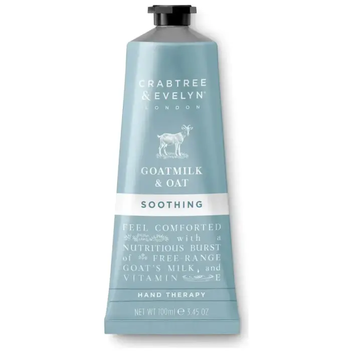 Crabtree & Evelyn, Kazas piena un auzu mitrinošs roku krēms, 100 g