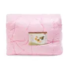 Microfiber Bedspread/Quilt 155x200 Pink — Photo 1