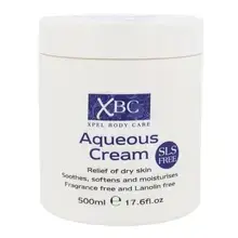 Body Care Aqueous Cream SLS Free - Body cream for skin hydration