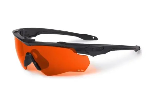ESS CrossBlade LPL-5+ taktikalised prillid – must raam