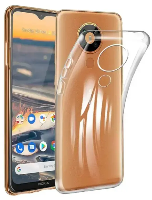 Fusion Accessories Ultra 1 mm Protect phone case for Nokia 5.3 transparent