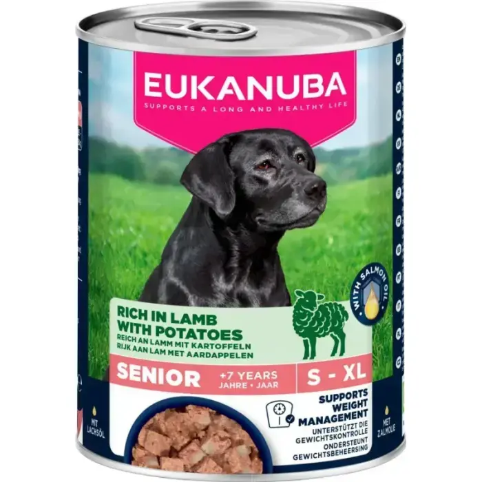 Eukanuba влажный корм для собак – ягнёнок и картофель 400г