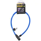 BICYCLE LOCK CABLE LOCK 0.4x65CM BLUE DUNLOP — Foto 2