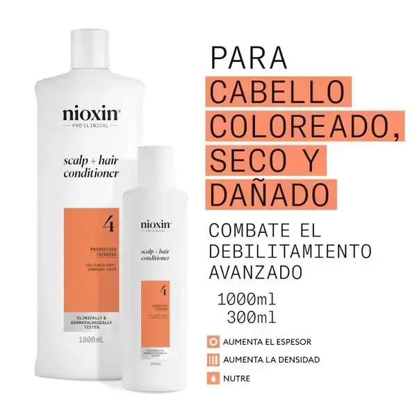 Nioxin Systems Kondicionieris, System 4, 1000ml