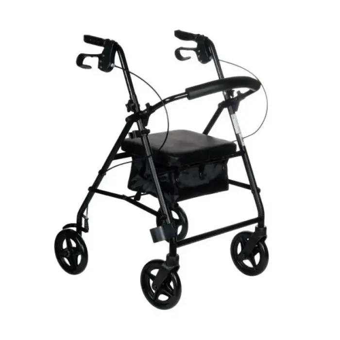 Four-wheeled rehabilitation walker RF-610 Black