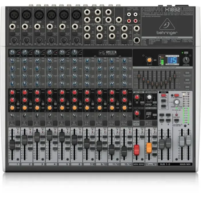 Behringer X1832USB - Audio mixer