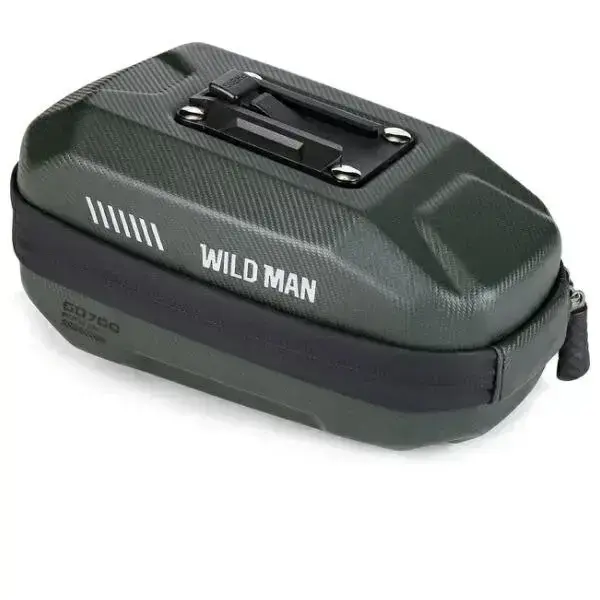 WILDMAN jalgratta sadulakott lukuga 0.8L GD700 roheline